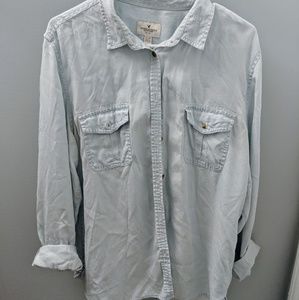 American Eagle Outfitter Jean Shirt